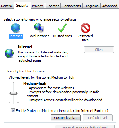 IE 11 displays &quot;Get to Google faster. Update&quot;... WHEN instant DISABLED-screen2.png