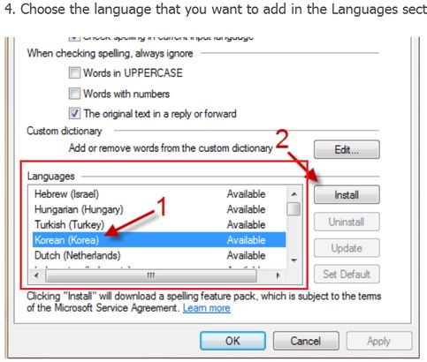 Spelling pop-up dialog box in Word - Microsoft Community