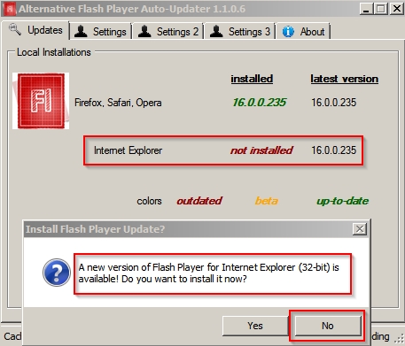 Why is Adobe flash checker page still showing older version.-flash-player.jpg