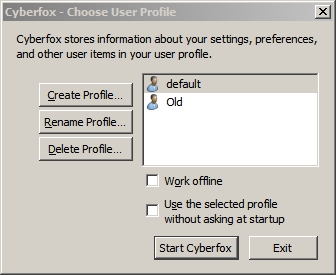 Firefox 33 - Startup Issue-cyberfox-choose-user-profile.jpg