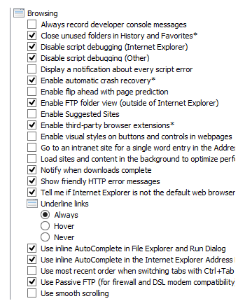 IE 11 displays &quot;Get to Google faster. Update&quot;... WHEN instant DISABLED-advie-b.png