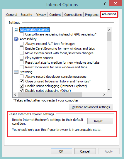 Internet Explorer 11 gone - but &quot;is already installed on this system&quot;-reset-ie11.png