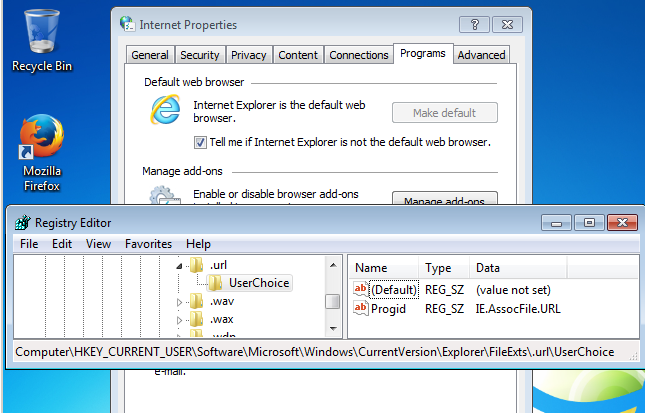 Win7 Desktop URL shortcuts open blank page in IE10-ie-default.png