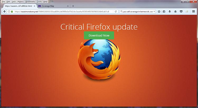 I am having a problem again with a popup in Firefox v52.0-firefox-popup.jpg