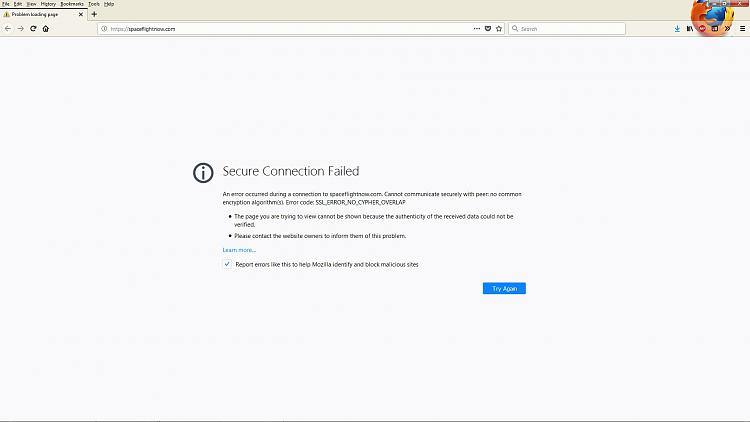 Browser Errors when Connecting to Spaceflightnow-spaceflightnow-error-firefox.jpg