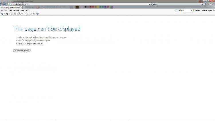 Browser Errors when Connecting to Spaceflightnow-spaceflightnow-error-ie.jpg