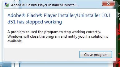 Latest Version of Adobe Flash Player-flash101error.jpg