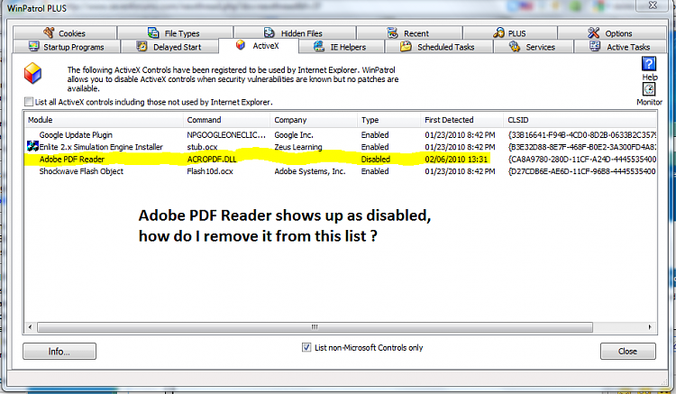 How do I delete Adobe PDF Reader ActiveX from IE8 ?-capture.png