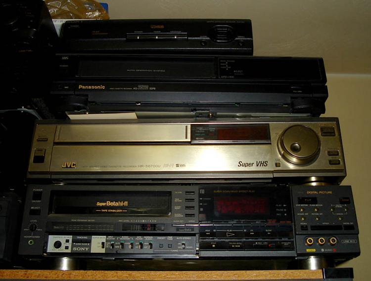 I'm writing an article/paper on Extended Warranties... need input!-vcrs.jpg