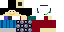 Enalargen the head of this minecraft skin-minemaster0304.png