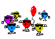 Happy birthday Dinesh-7up_characters_and_baloon_dancing.gif