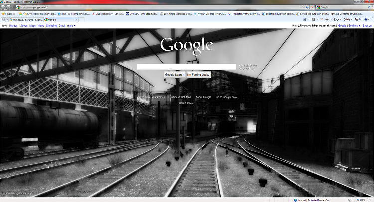 Google page now lets you set your own background.-googlebackground.png