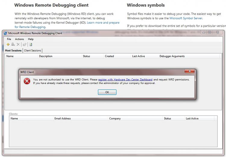 Configuring the &quot;Debugging Tools&quot;-windowsremotedebuggingclienterror.jpg
