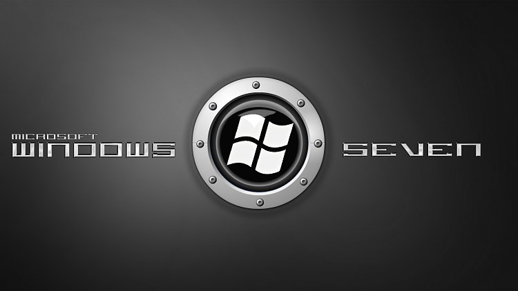 Custom Windows 7 Wallpapers - The Continuing Saga-seven-metal-black-logo.png