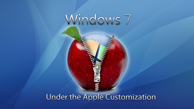 Custom Windows 7 Wallpapers - The Continuing Saga-apple-zip-windows.jpg