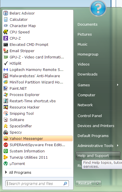 How can I put Start menu items in alphabetical order-after.png