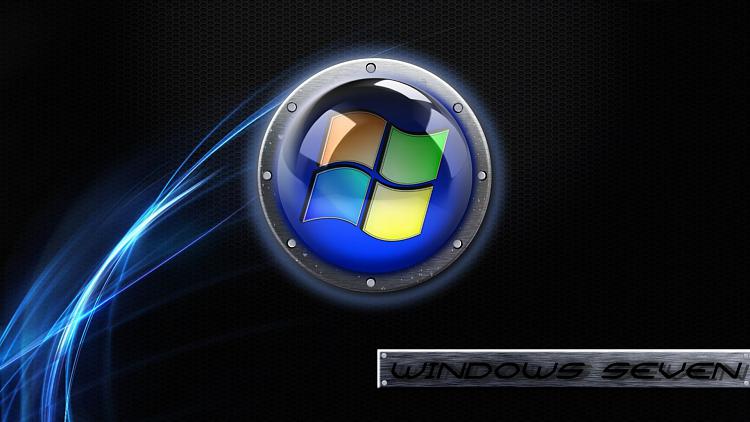 Custom Windows 7 Wallpapers - The Continuing Saga-dark-metal-grid-blue-glow.jpg