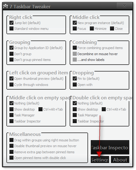 locations of my deskbar content popping up &amp; grouped  ...-7-taskbar-tweaker.png