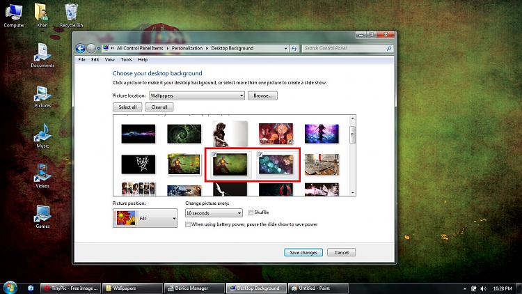 Unable to create desktop slideshow-1.jpg