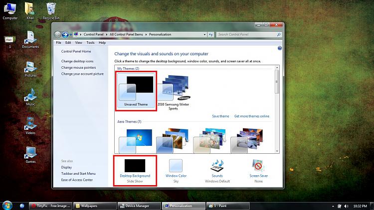 Unable to create desktop slideshow-2.jpg