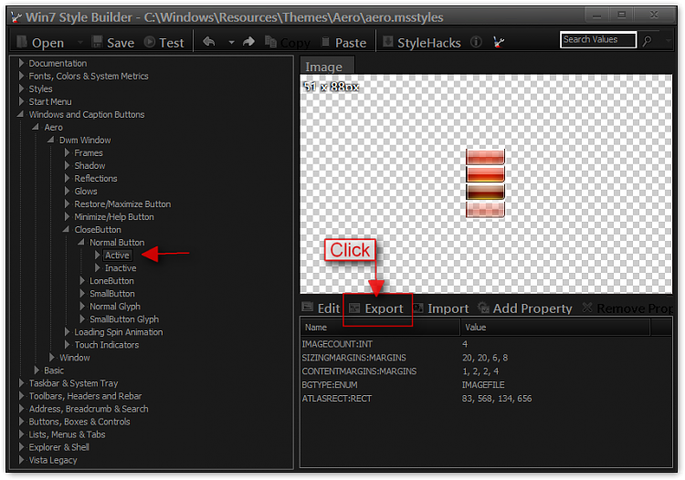 Changing the &quot;minimize&quot; &quot;maximize&quot; and &quot;close&quot; buttons of a theme-win7-style-builder-cwindowsresourcesthemesaeroaero.msstyles.png