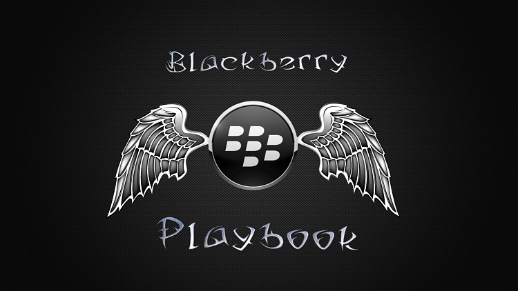 Custom Made Wallpapers-playbook-tribal-lettering-winged-black-carbon-steel-1080p.png