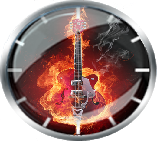 Custom Gadget Clocks-2184_realistic_flaming_guitar_fire-2.png