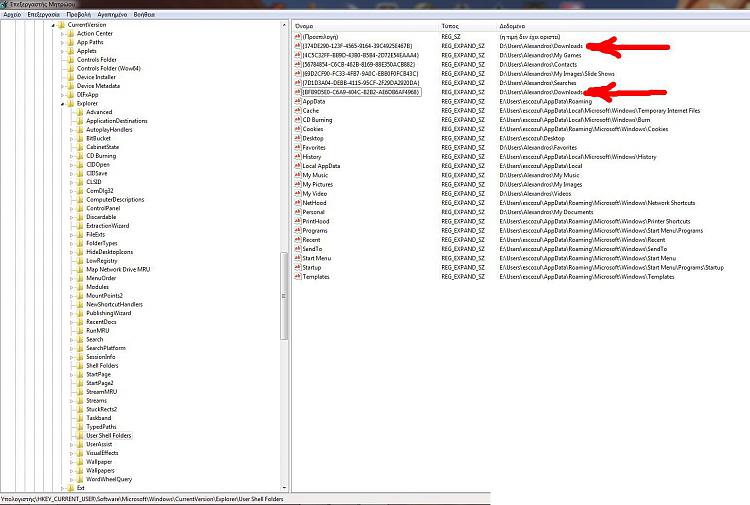 Users Folder displays double &quot;Downloads&quot; Folder.-registry-double-downloads-folder.jpg
