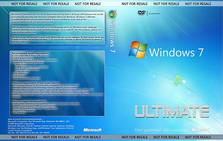 Custom Windows 7 DVD Cases And Covers - Page 3 - Windows 7 Forums