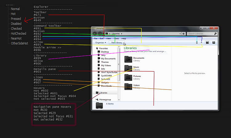 Where are the .dll and .exe files responsible for the look of windows?-explorer.png