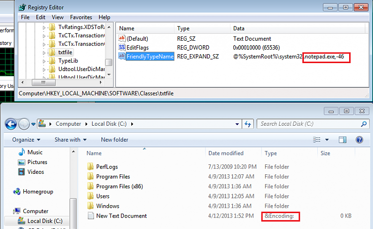 Howto rename file types in Explorer as default &amp; not Software specific-type-3.png