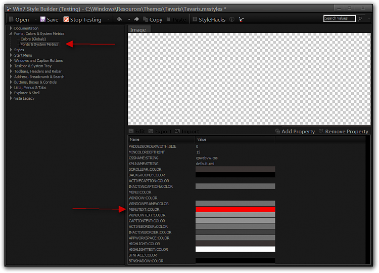 change context menu font color when highlighted in WSB-win7-style-builder-testing-cwindowsresourcesthemestavaristavaris.msstyles.png