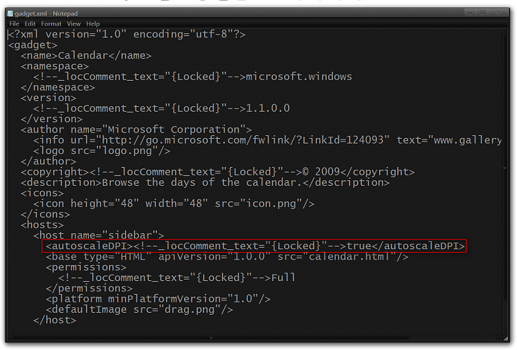 Gadget problems-gadget.xml-notepad.png
