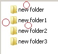 Shrink the Show desktop button and reduce space between files/folders-space-between-files.jpg