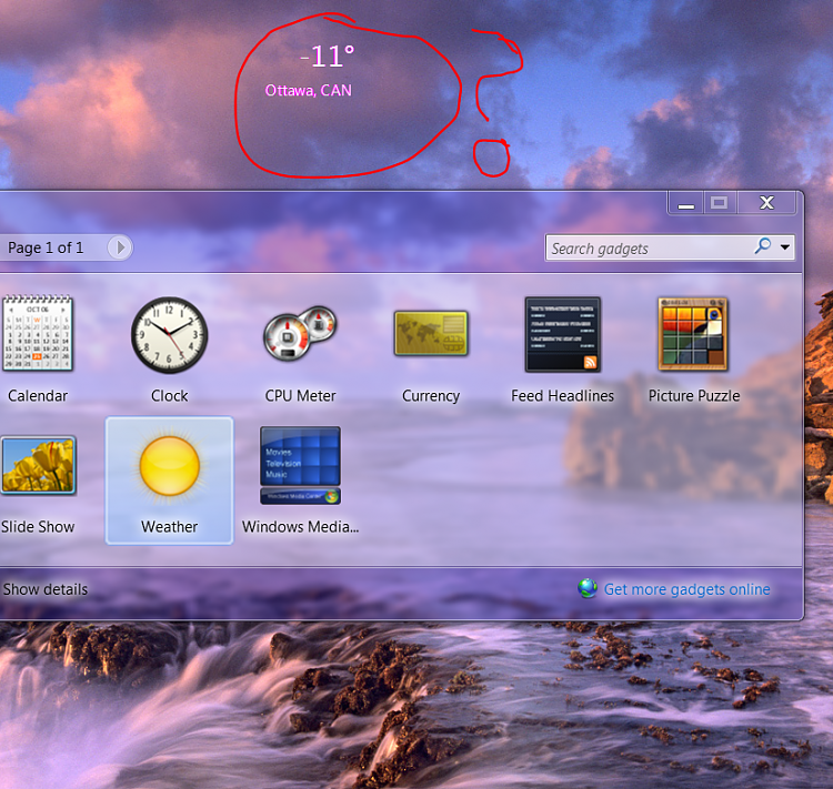 Why are my Window Gadgets not displaying properly?-snip-gadget.png