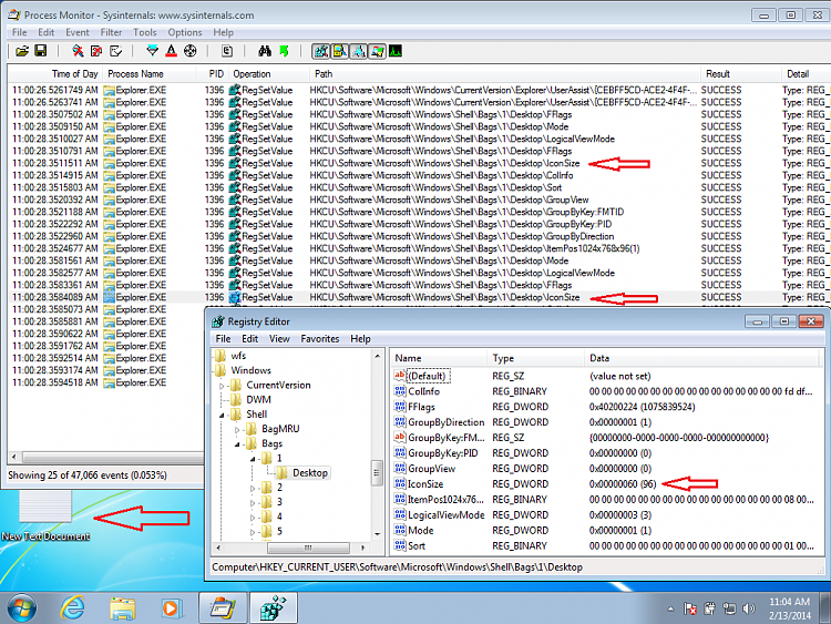 CHange Desktop icon size via registry Solved - Windows 7 ...