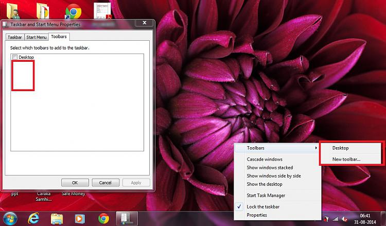 Problem Taskbar's toolbars is missing!-untitled.jpg