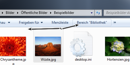 How to rearrange the items in toolbar of windows explor-toolbarexplorer6.png