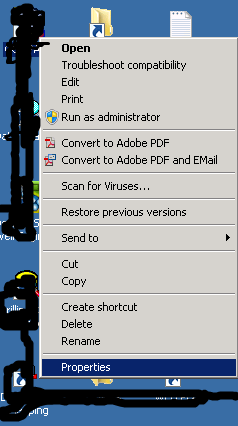 Shortcut &gt; Context Menu &gt; Properties &gt; disable &quot;Open File Location&quot;-1.png