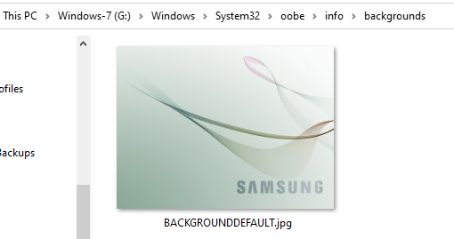 Can anyone provide the Samsung Win7 logonbackground &amp; profile picture?-background-default.png