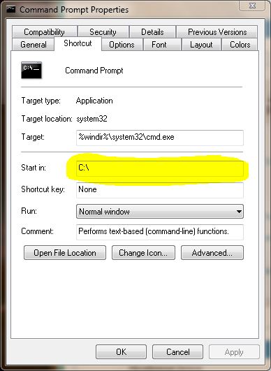 Change Command Prompt Default Directory-capture.jpg