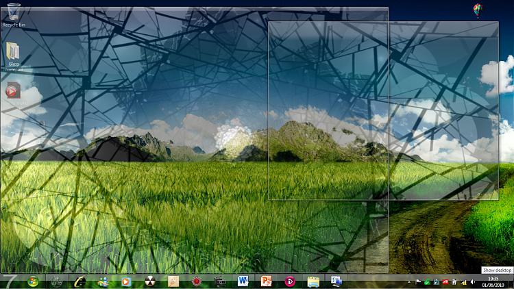 Change Windows 7 windows border background pattern-glass-background.jpg