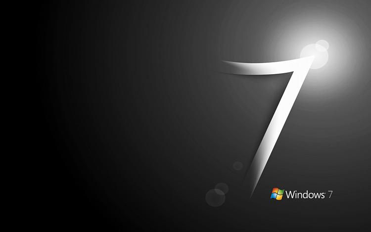 Custom Windows 7 Wallpapers [continued]-windows7blackwlogo.jpg