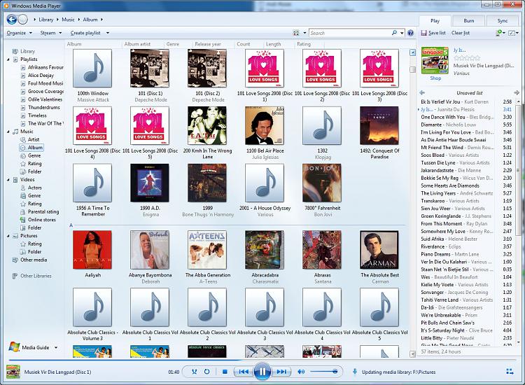 How do I change Windows Media Player Library View Icon Sizes?-wmp_library_albums.jpg