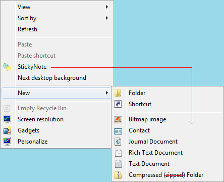 Desktop Context Menu-stickynote.png