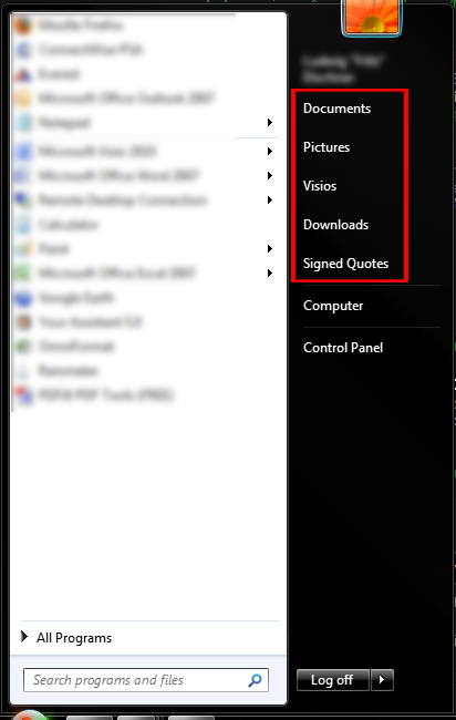 Start Menu Library Links-start.png