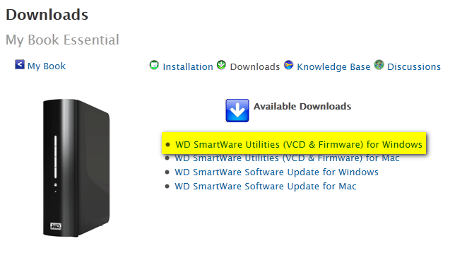 Driver My Book WD Essential 1 TB-2011-02-21_134346.png