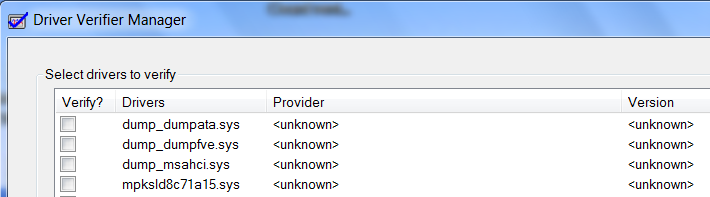 Verifier shows drivers from unknown provider-unknown-drivers-displayed-verifier.png
