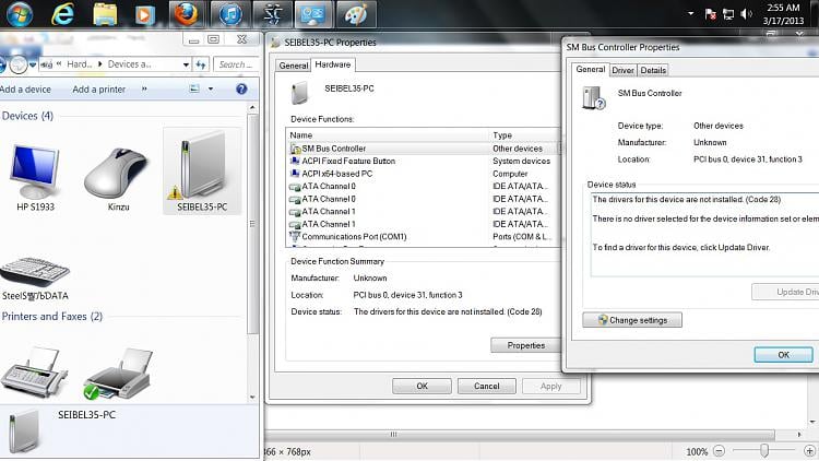 Universal Sm Bus Controller Driver Windows 7