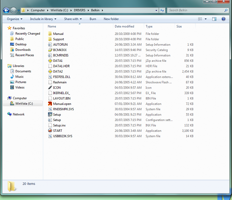 BELKIN F5D7051 WINDOWS 7 32 BIT DRIVER DOWNLOAD BELKIN F5D7051 WINDOWS 7 32 BIT DRIVER DOWNLOAD